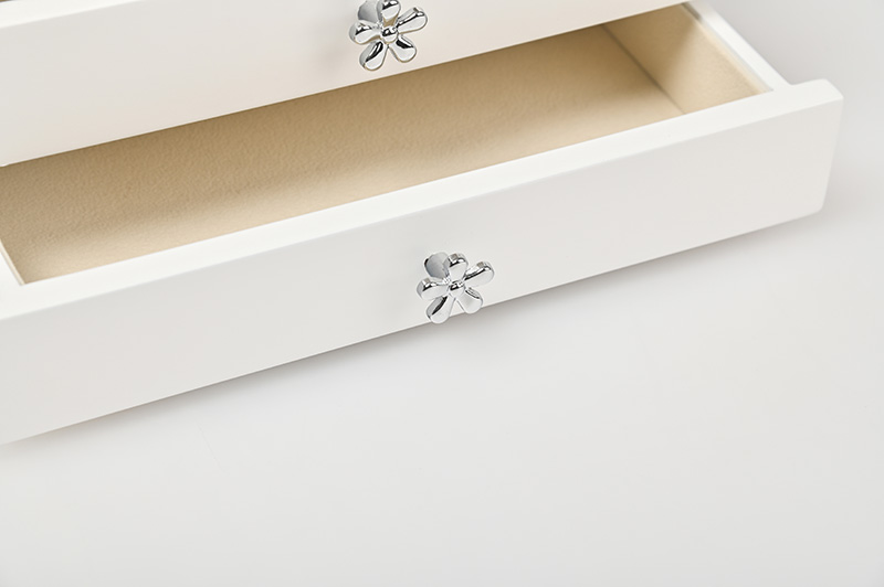 Personalised Wooden Jewelry Box with Rotating Necklace Hook - 图片 9